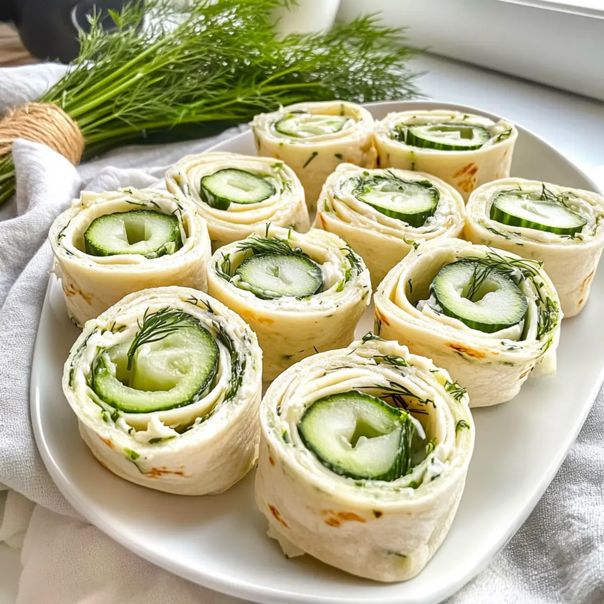 Cucumber Dill Pinwheels: Fresh, Easy Bites for Every Party