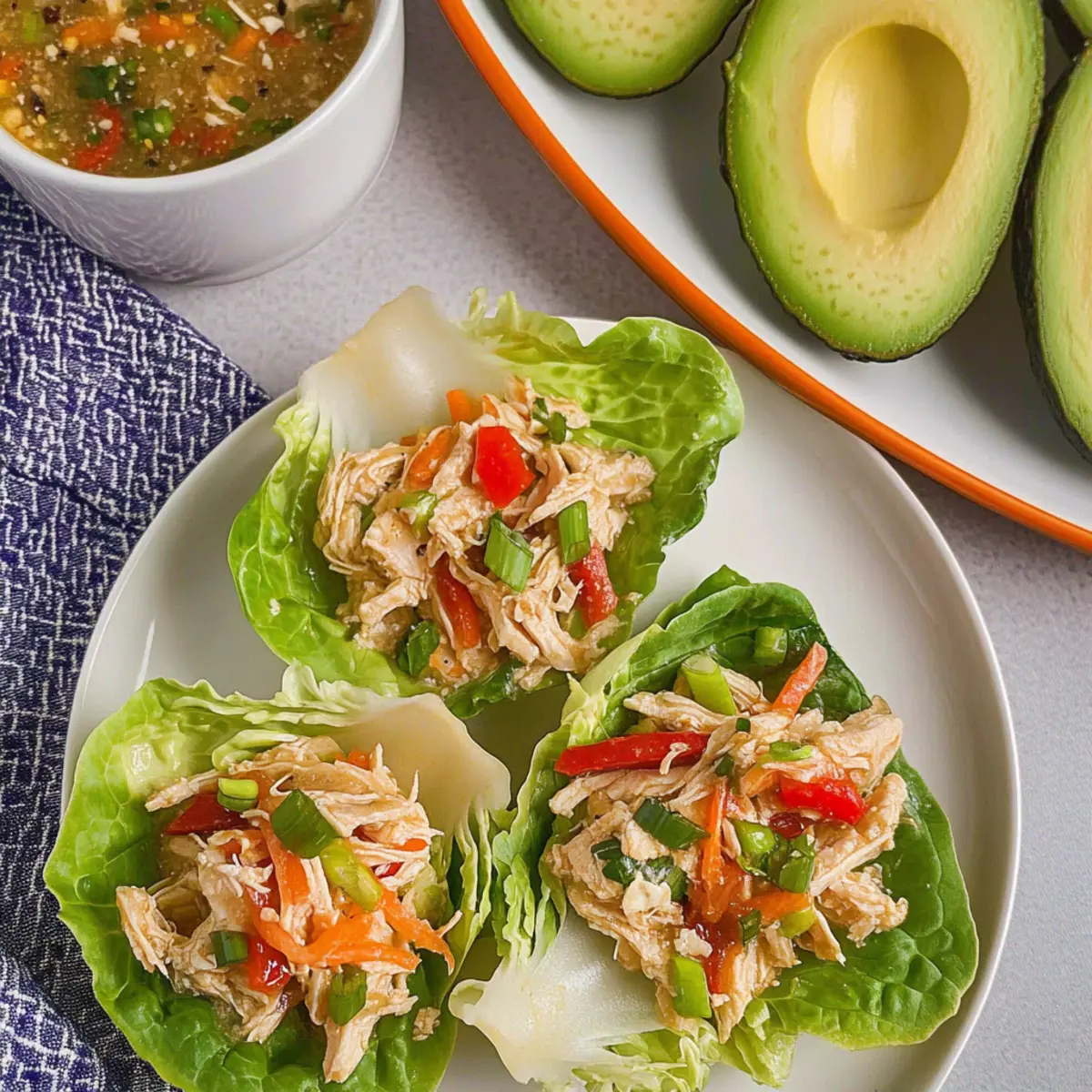 Thai Chicken Lettuce Wraps: Flavor-Packed & Guilt-Free Delight