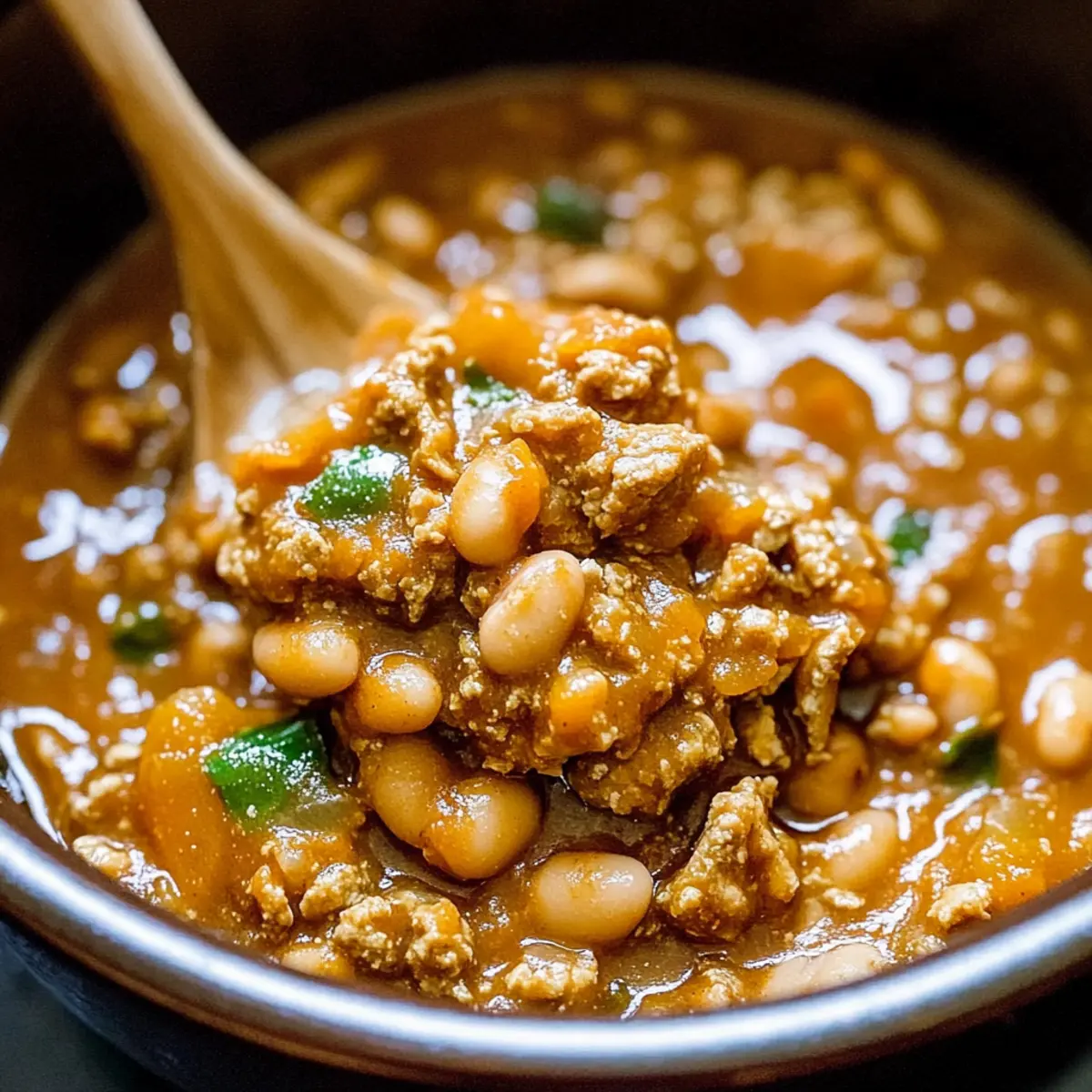 Warm Up with White Bean Pumpkin Turkey Chili Magic