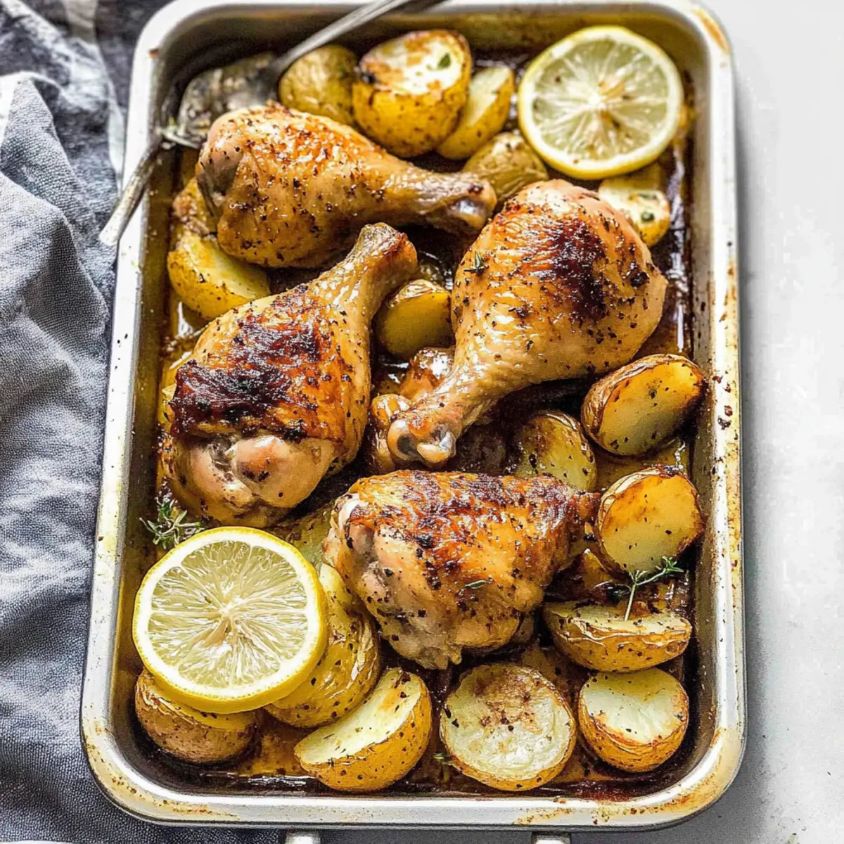 Zesty Baked Chicken Leg Quarters for a Cozy Dinner Night