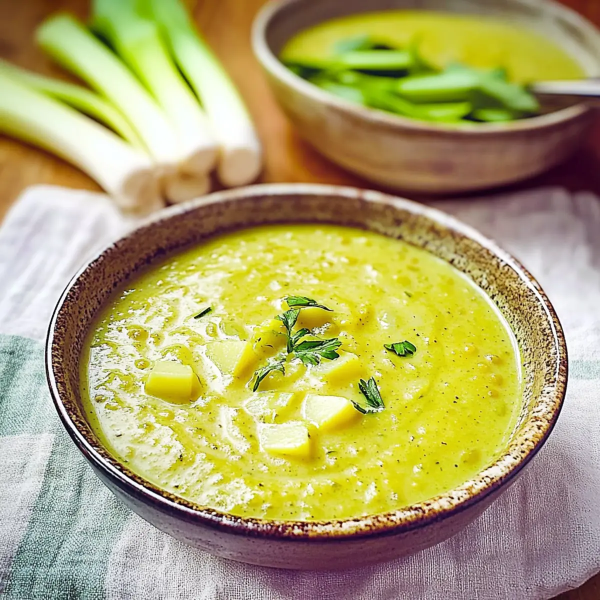 Creamy Lentil Leek and Potato Soup for Cozy Nights