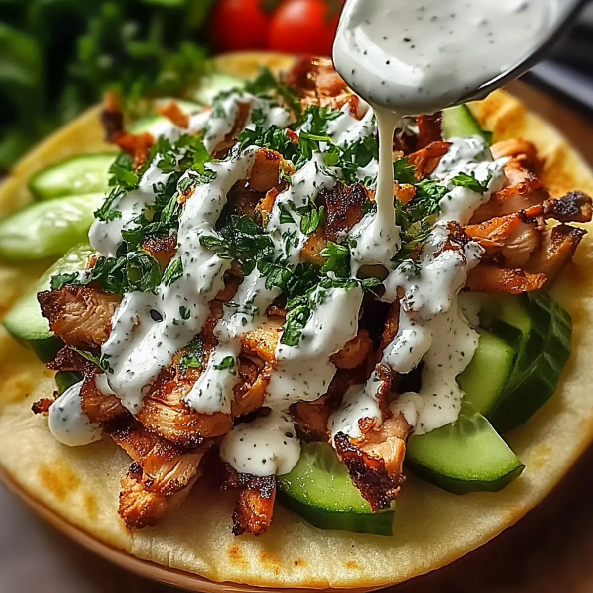 Irresistible Chicken Shawarma with Garlic Sauce at Home