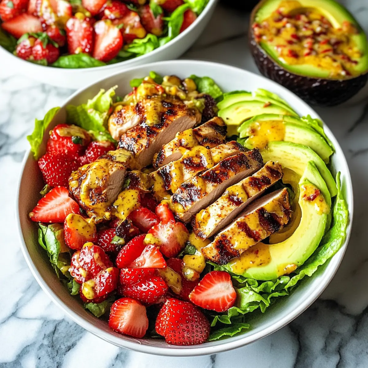 Savory Honey Mustard Chicken Salad for Fresh and Crisp Days