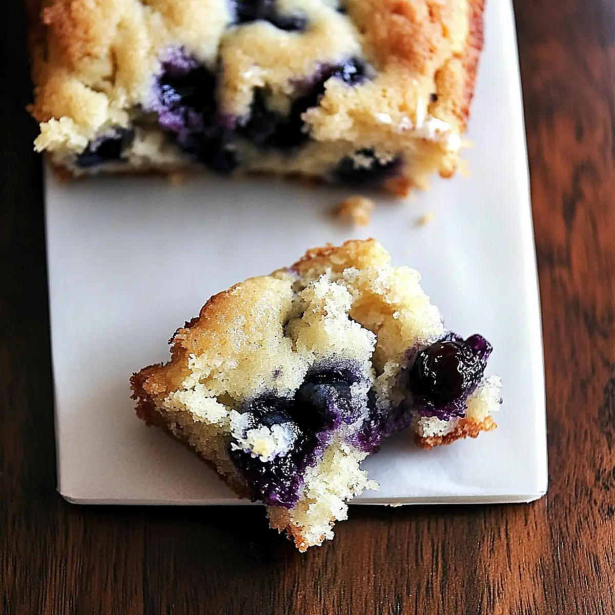 Buttermilk Blueberry Breakfast Cake that Brightens Mornings