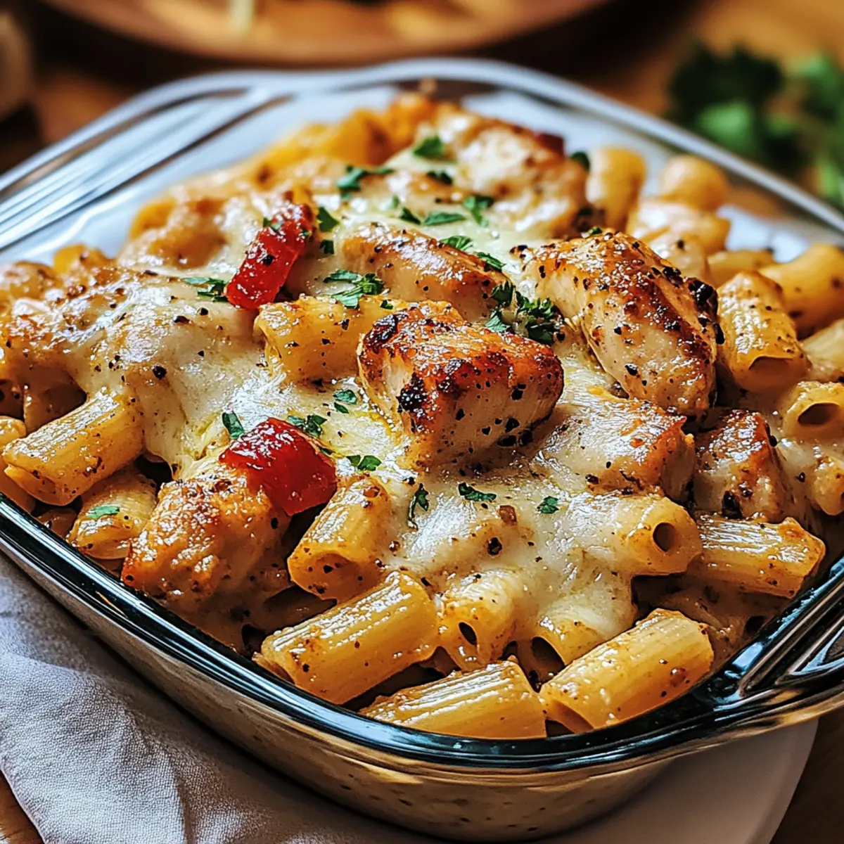 Honey Pepper Chicken Panini Pasta: A Sweet and Spicy Feast