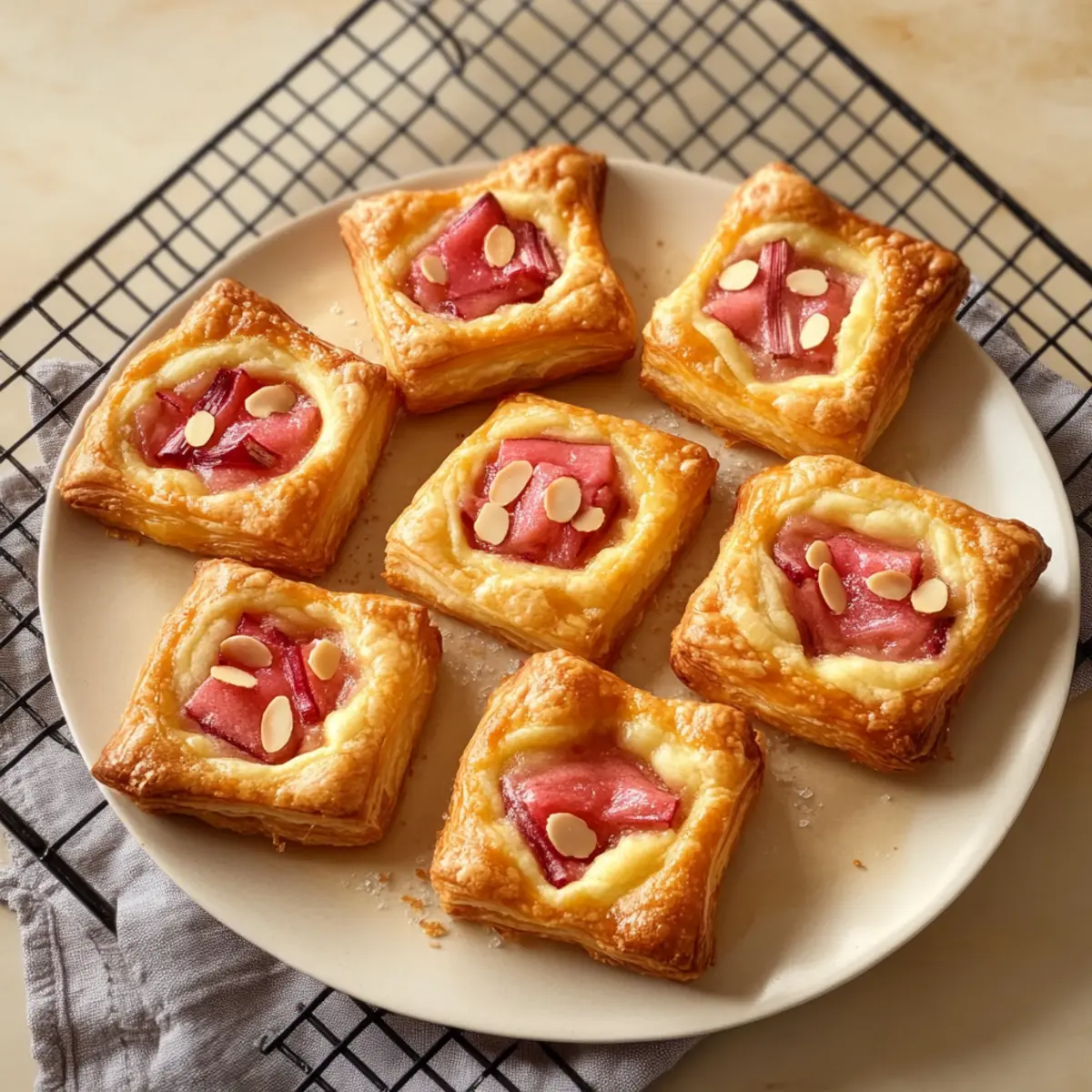 Rhubarb Cream Cheese Danish for a Sweet Spring Treat