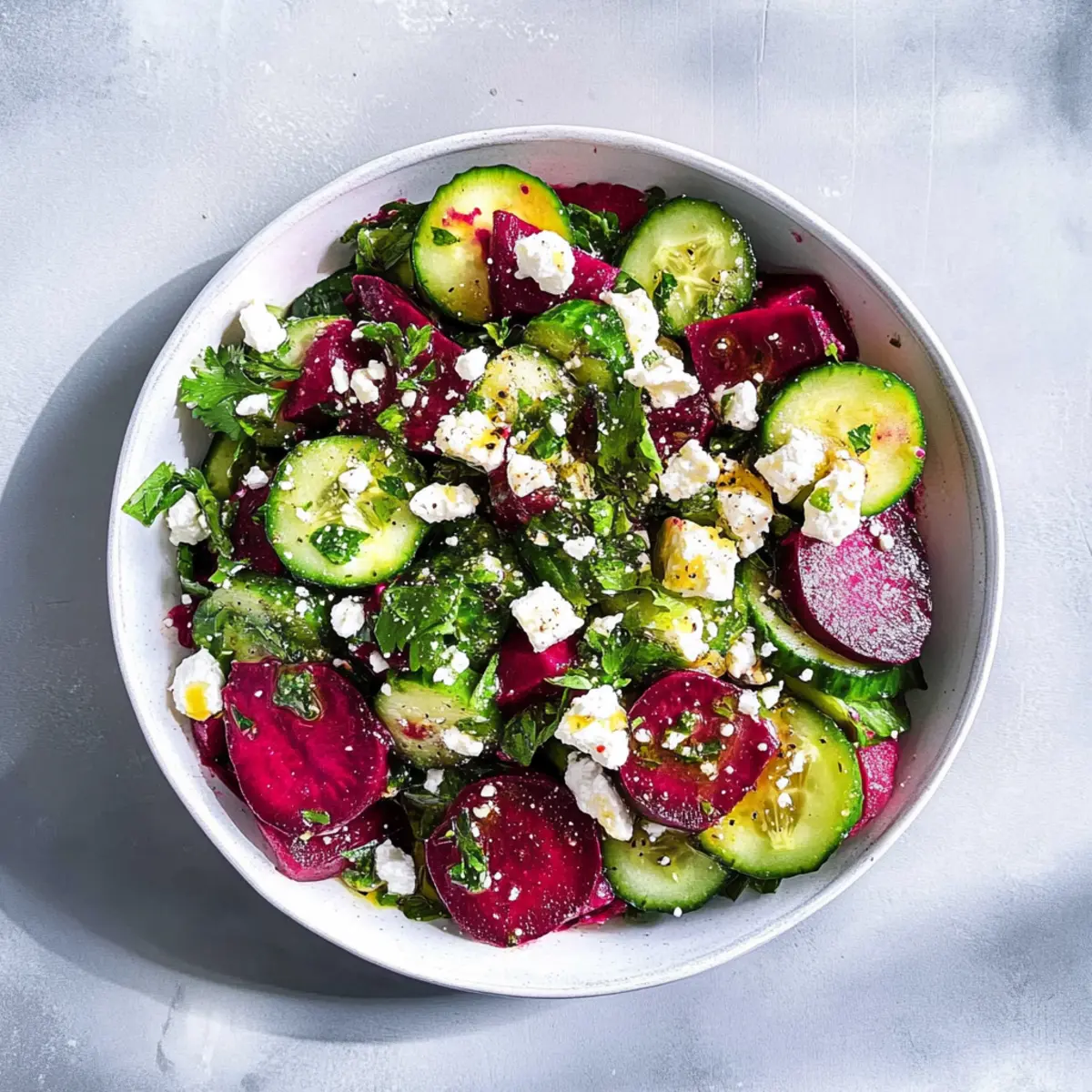 Fresh and Easy Cucumber Beet Salad to Brighten Your Day