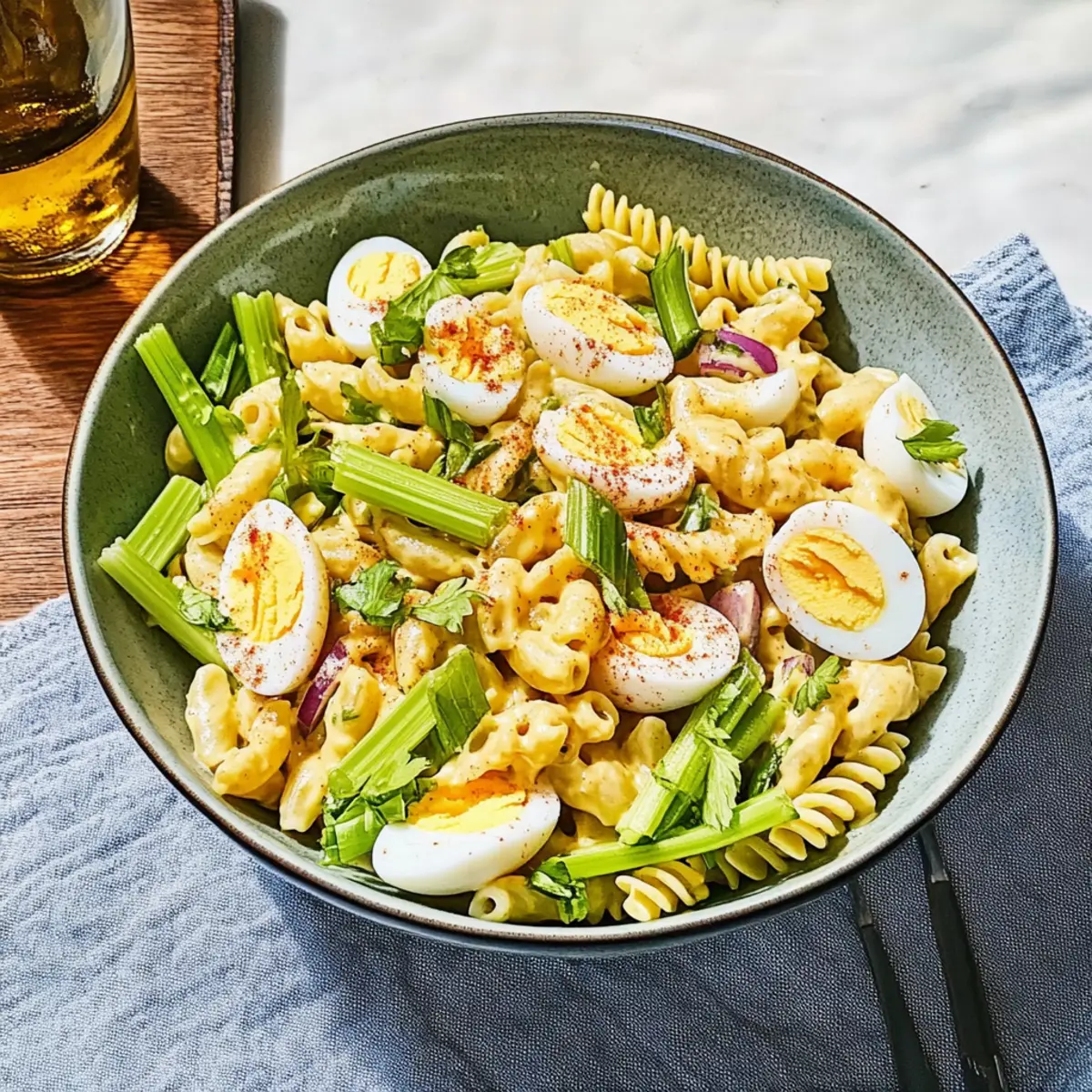 Deviled Eggs Pasta Salad: A Creamy Twist on a Classic