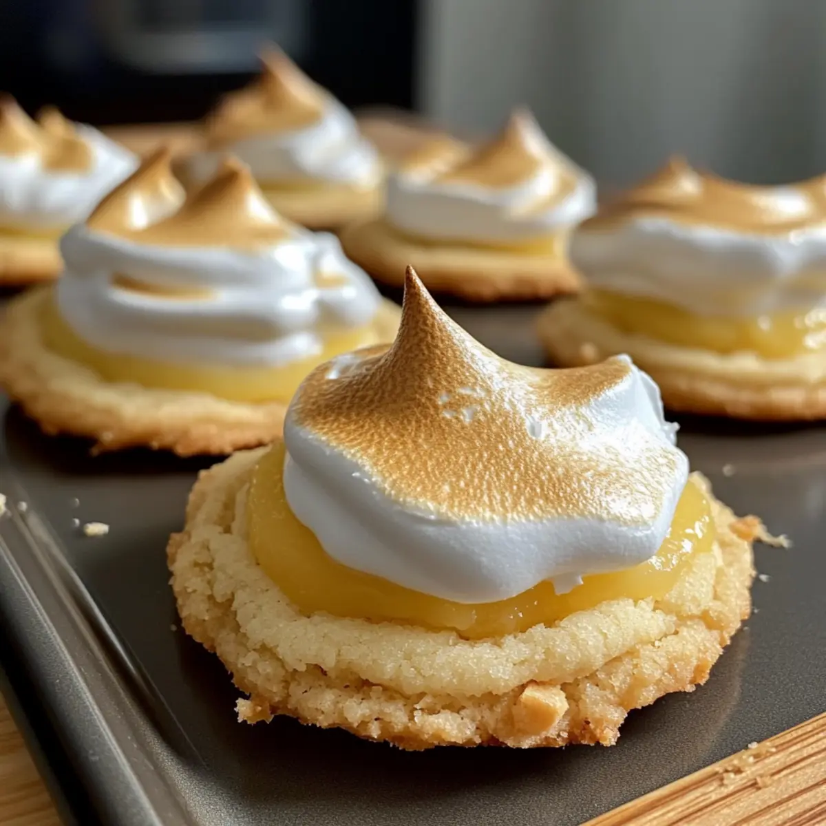 Lemon Meringue Pie Cookies that Melt in Your Mouth