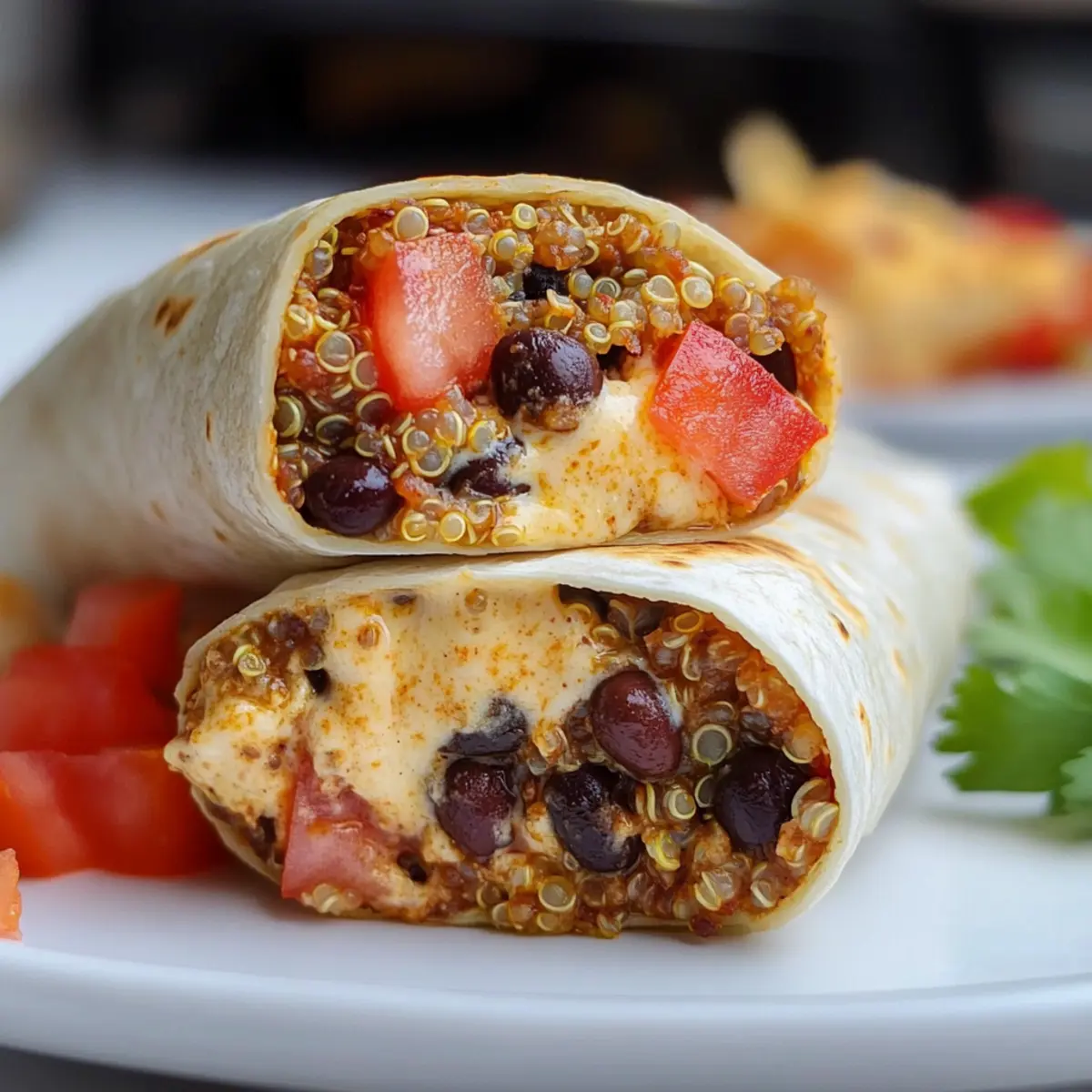 Savory Burritos with Black Beans and Quinoa You’ll Love