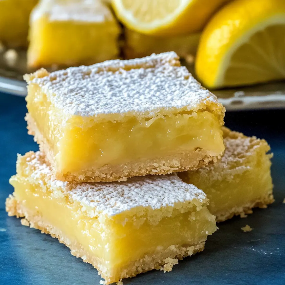 Irresistibly Tangy Lemon Bars with Buttery Crust