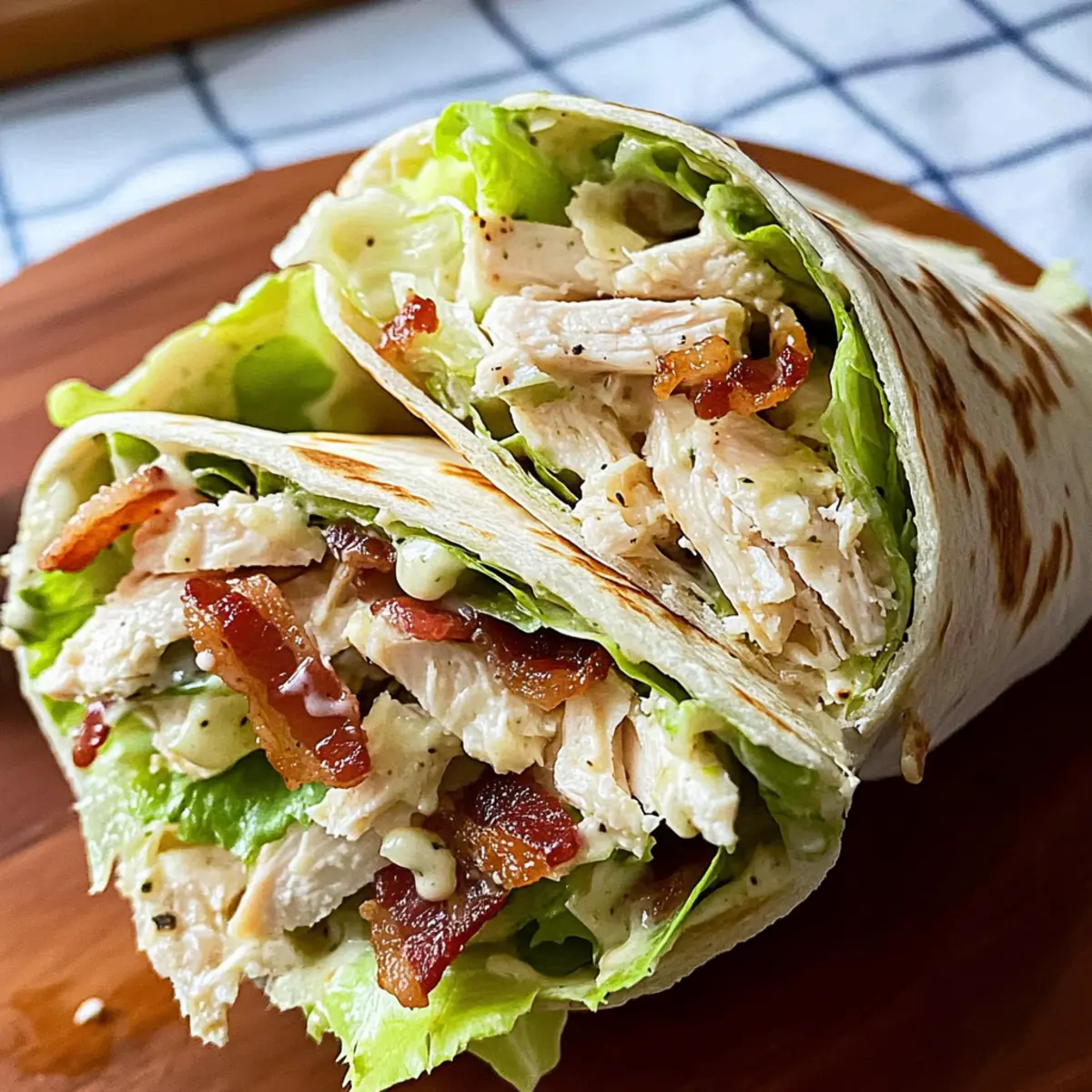 Quick Chicken Caesar Wraps for a Tasty Weeknight Dinner