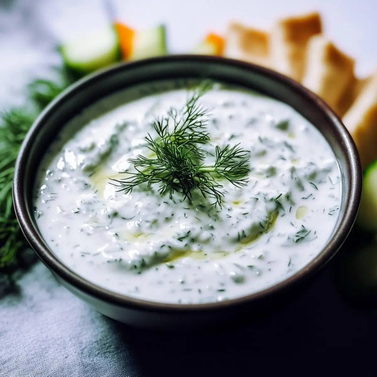 Refreshing Tzatziki Sauce: Cool, Creamy Perfection at Home