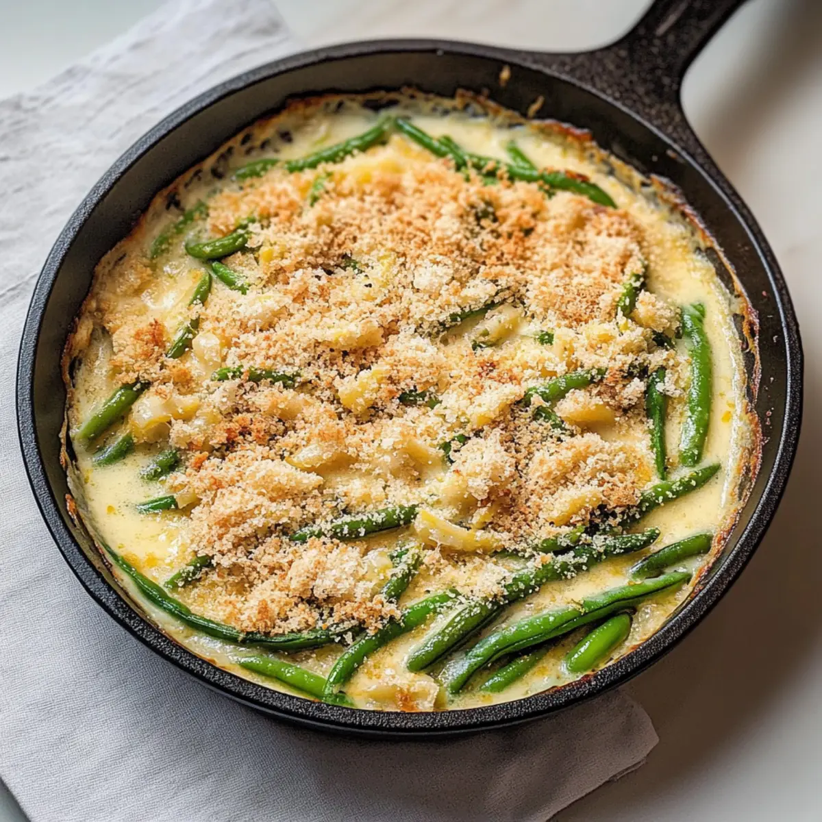 Creamy Green Bean Casserole Recipe in Under 30 Minutes