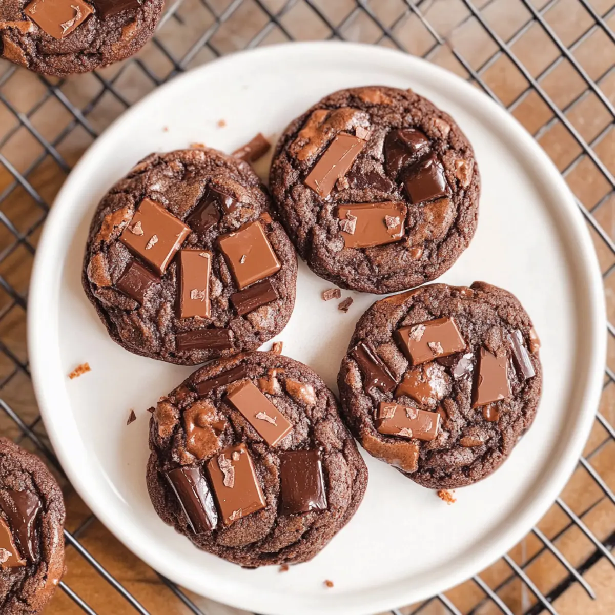 Decadent Double Chocolate Chip Cookies for the Ultimate Treat