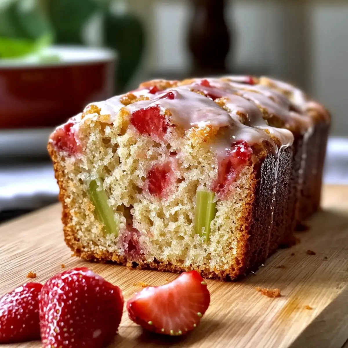 Irresistibly Moist Strawberry Rhubarb Bread for Every Occasion