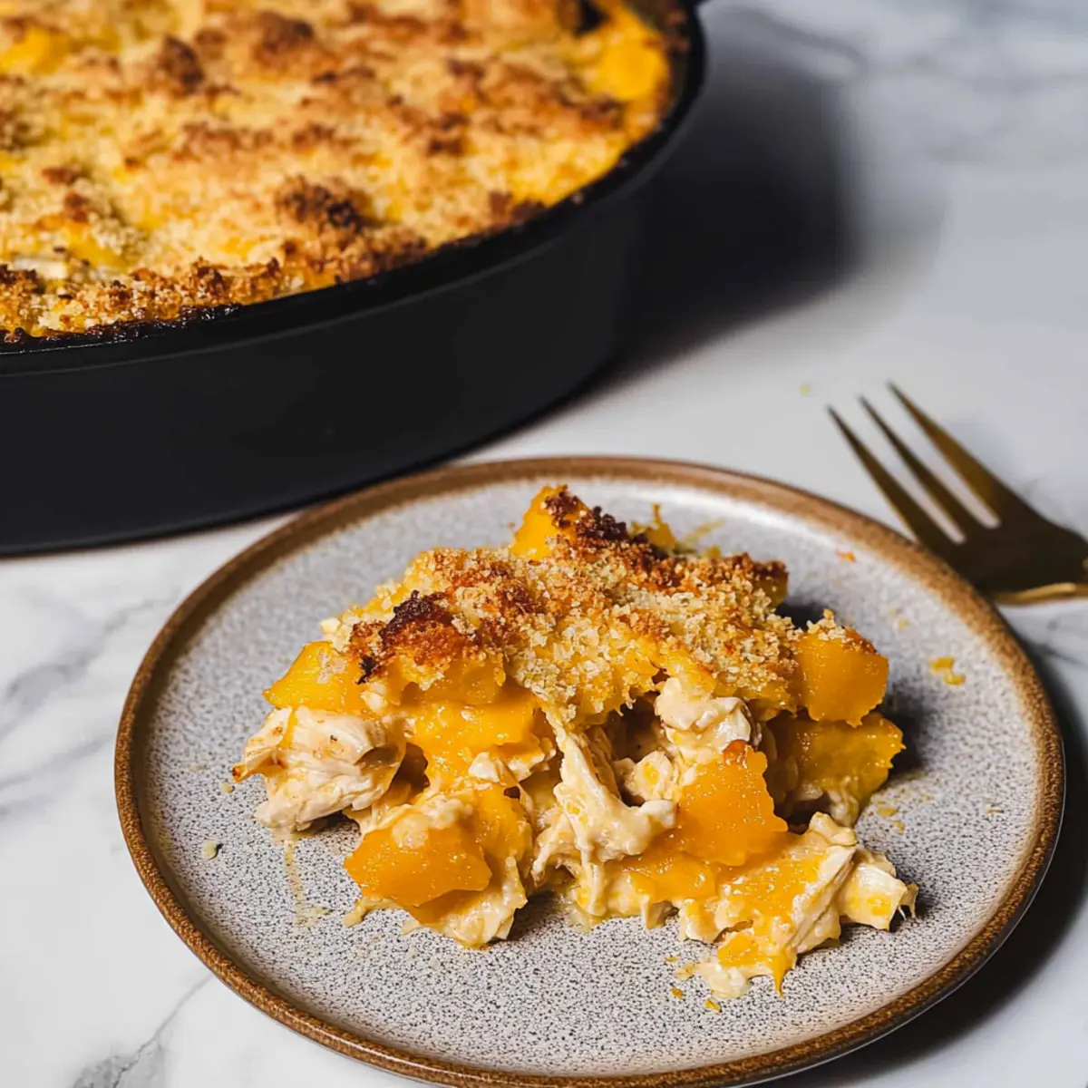 Creamy Chicken Butternut Squash Casserole for Cozy Nights