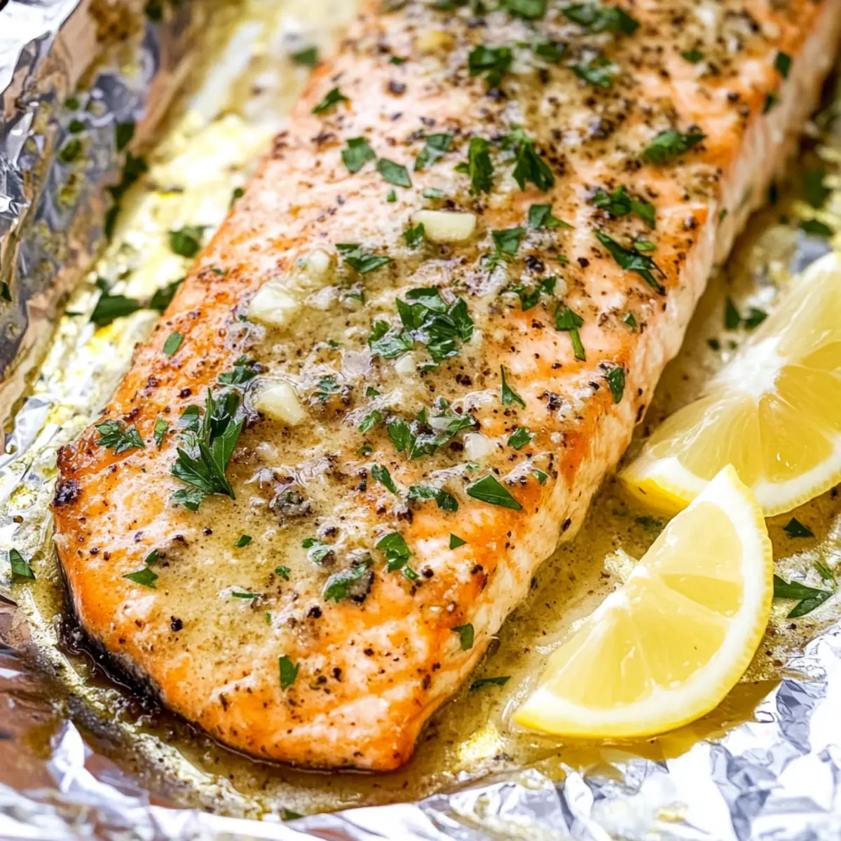 Succulent Garlic Butter Salmon Ready in Just 30 Minutes