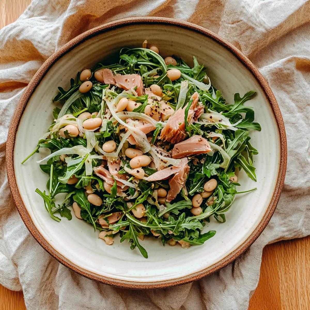 Fennel, White Bean, and Arugula Salad: Fresh 15-Minute Delight