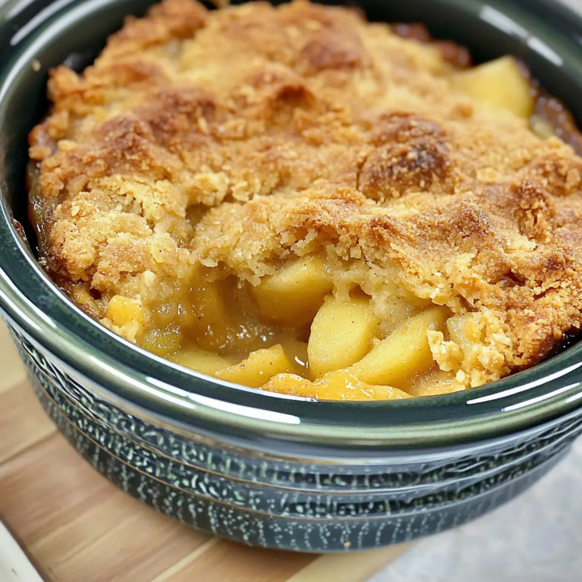 Crock Pot Apple Crisp: Easy Dessert with 4 Simple Ingredients