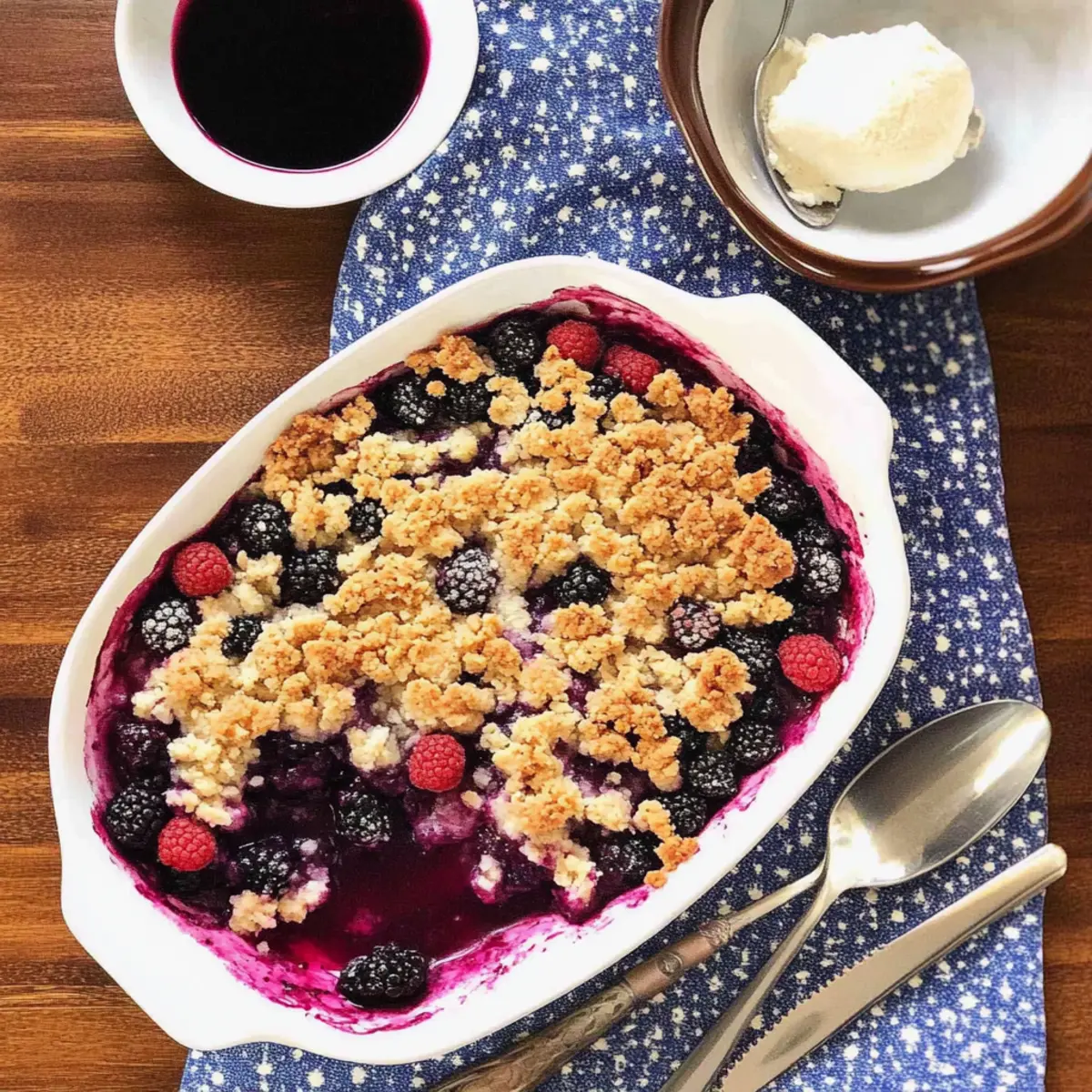 Irresistibly Easy Summer Berry Crisp for Sweet Nostalgia