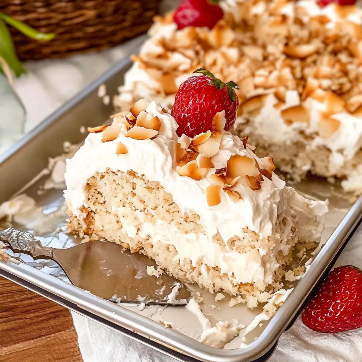 Coconut Tres Leches Cake: A Blissful Tropical Treat