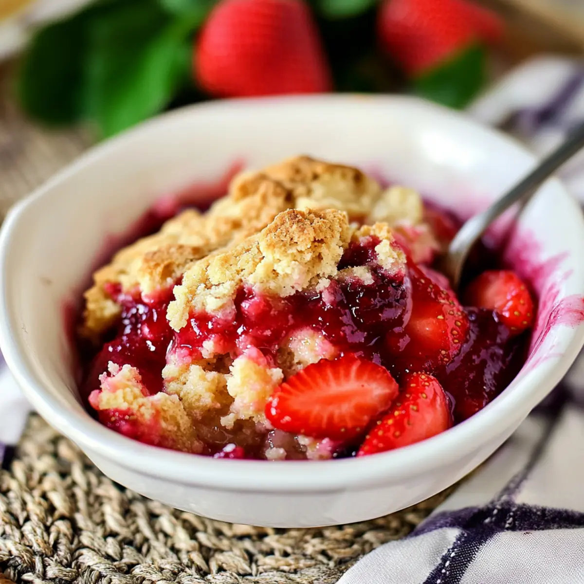 Irresistible Strawberry Cobbler Perfect for Summer Gatherings