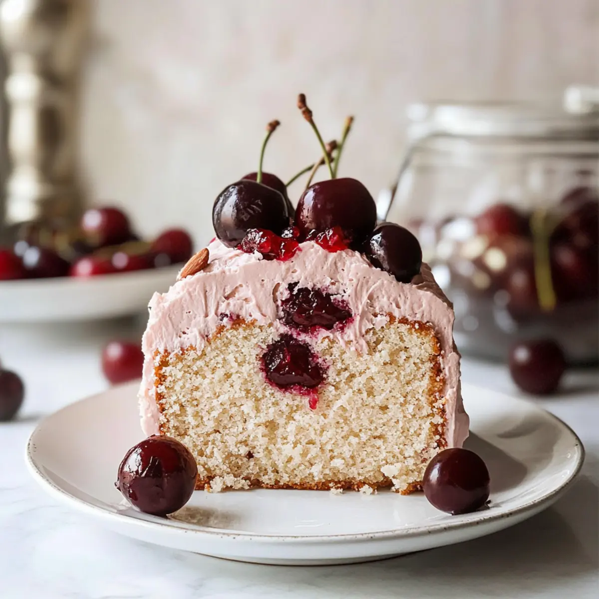 Delicious Cherry Almond Amaretto Loaf Cake for Perfect Baking