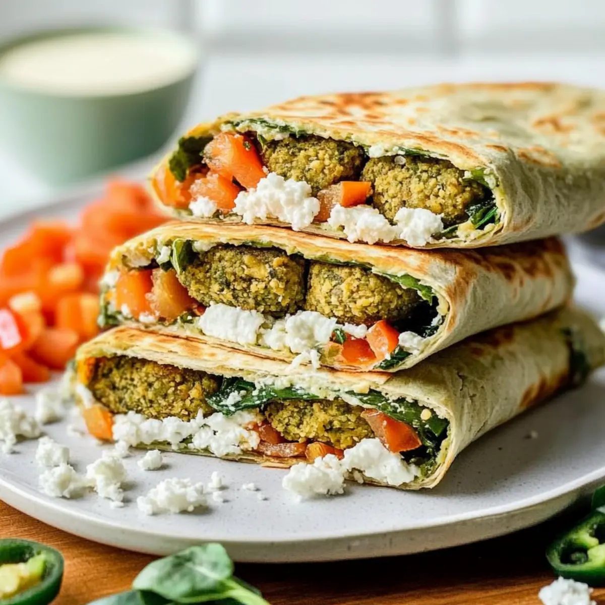 Sheet Pan Freezer Falafel Wraps for Quick, Tasty Meals