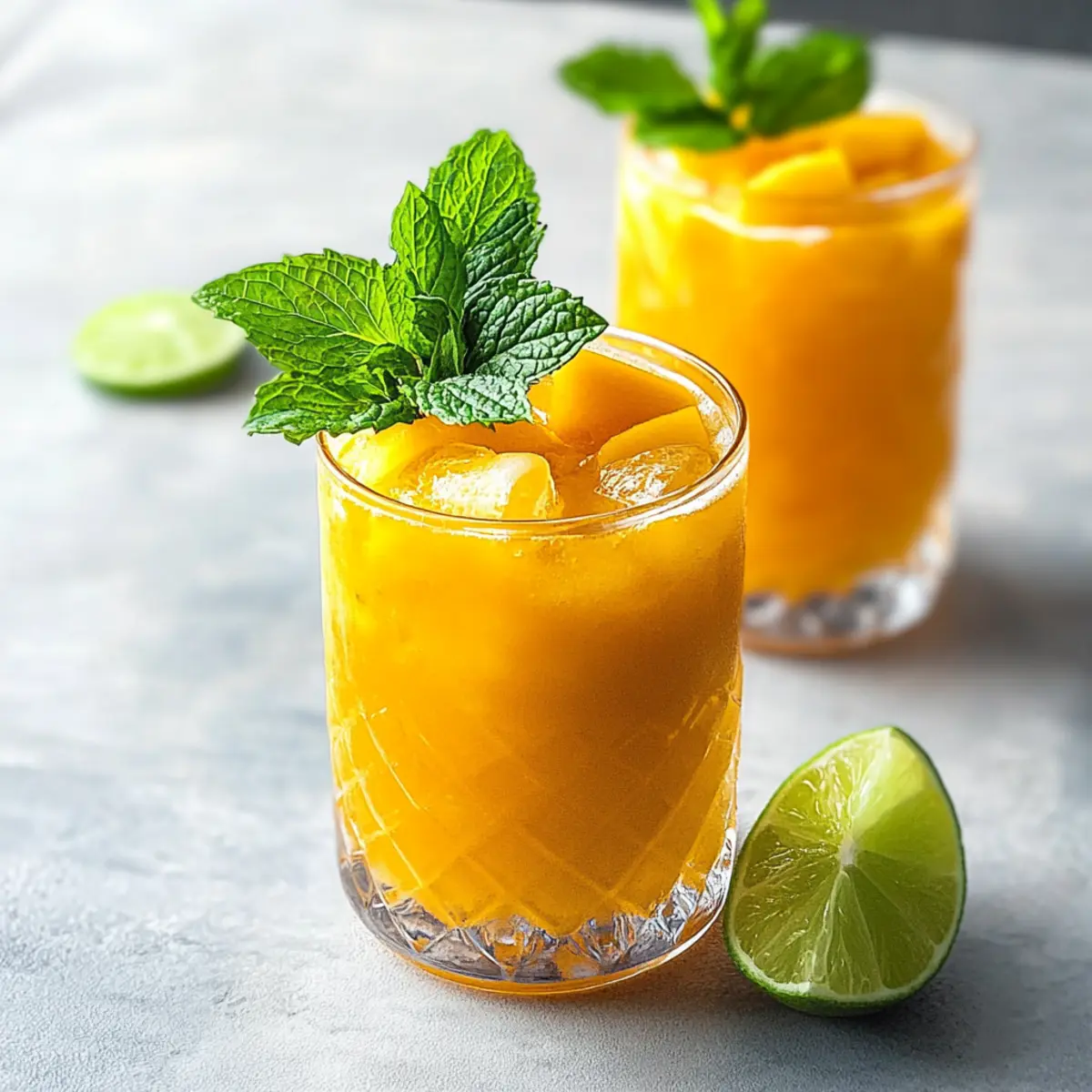 Refreshing Mango Mule Mocktail for Tropical Bliss at Home