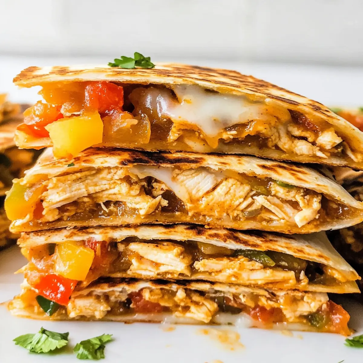 Zesty Chicken Quesadilla: A Crispy 30-Minute Delight