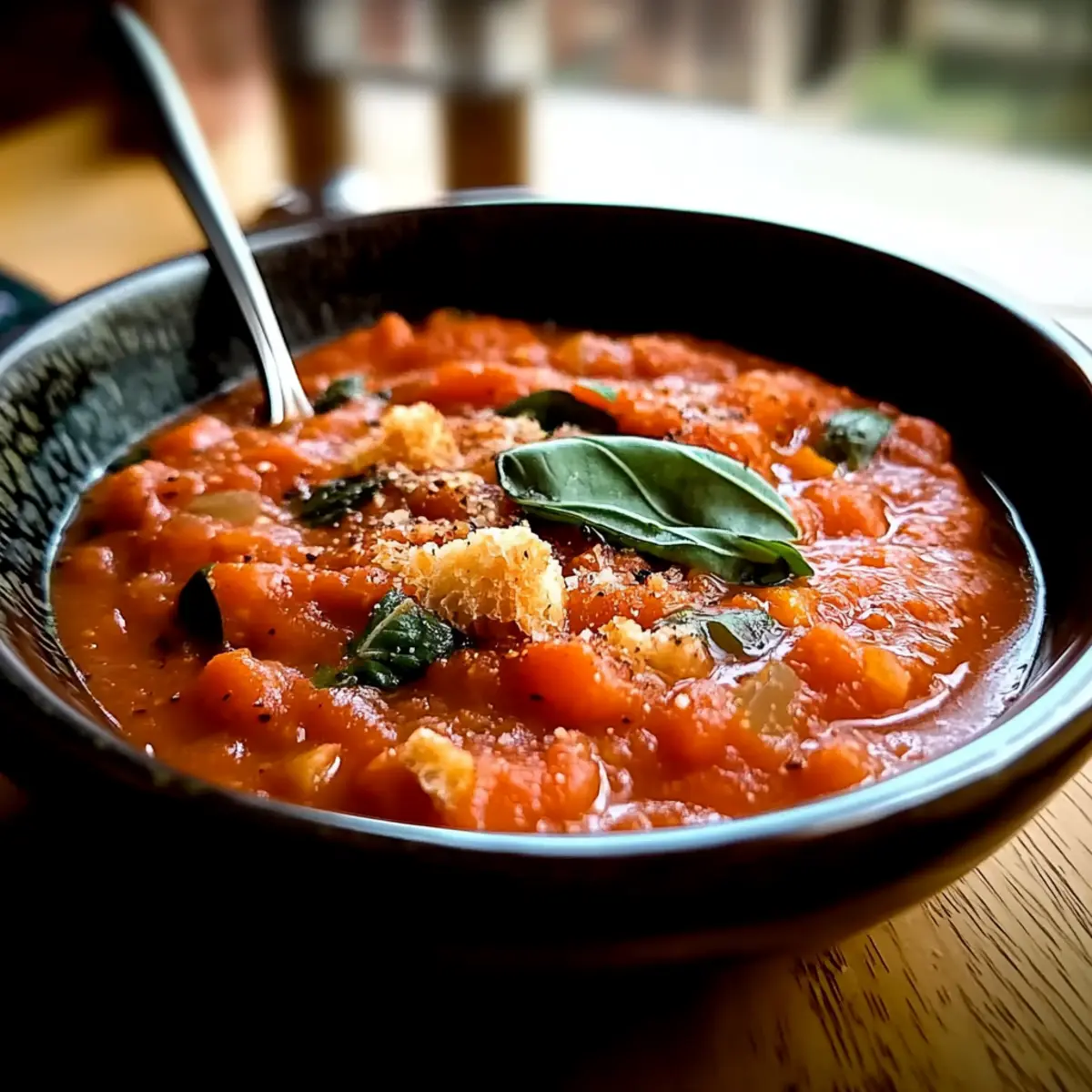Hearty Tuscan Bread and Tomato Soup for Cozy Nights