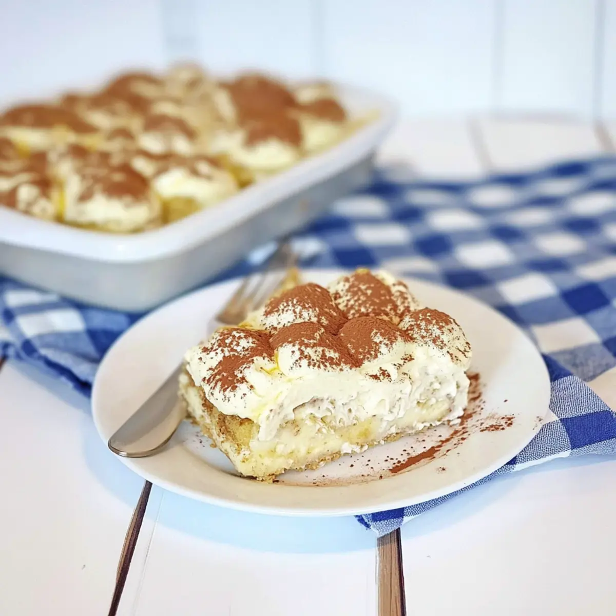 Irresistible No Bake Coffee and Donut Tiramisu Cake Delight
