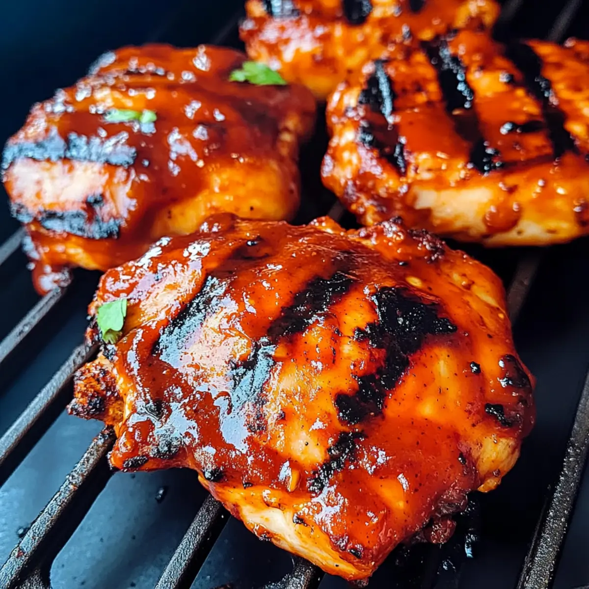 Juicy Korean BBQ Grilled Chicken with Sweet-Heat Gochujang