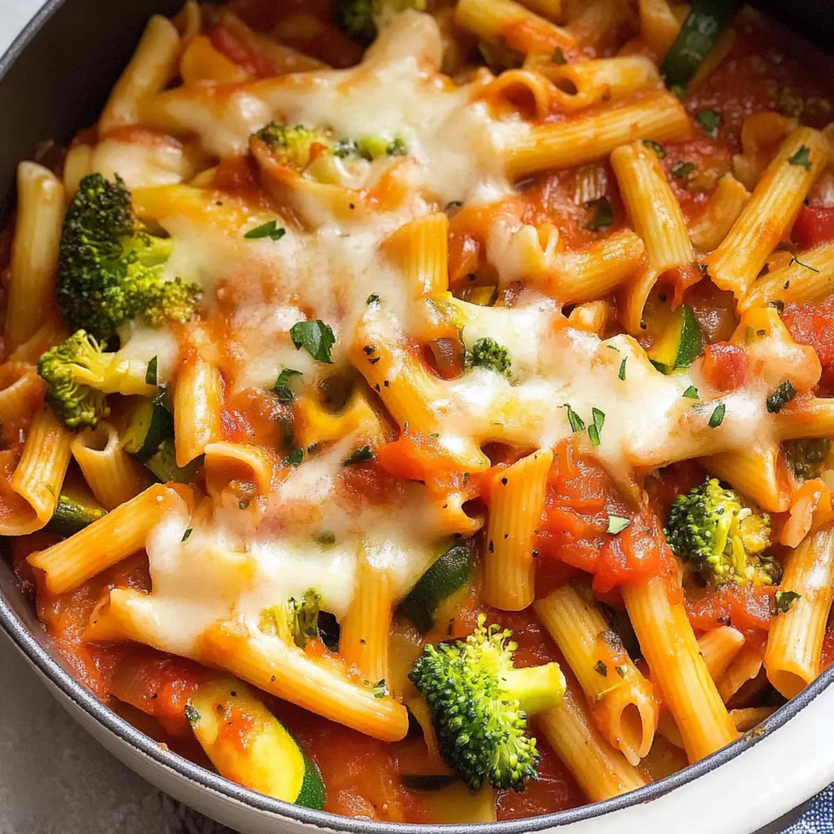 Easy One Pot Vegetable Pasta for a Healthy Dinner Delight