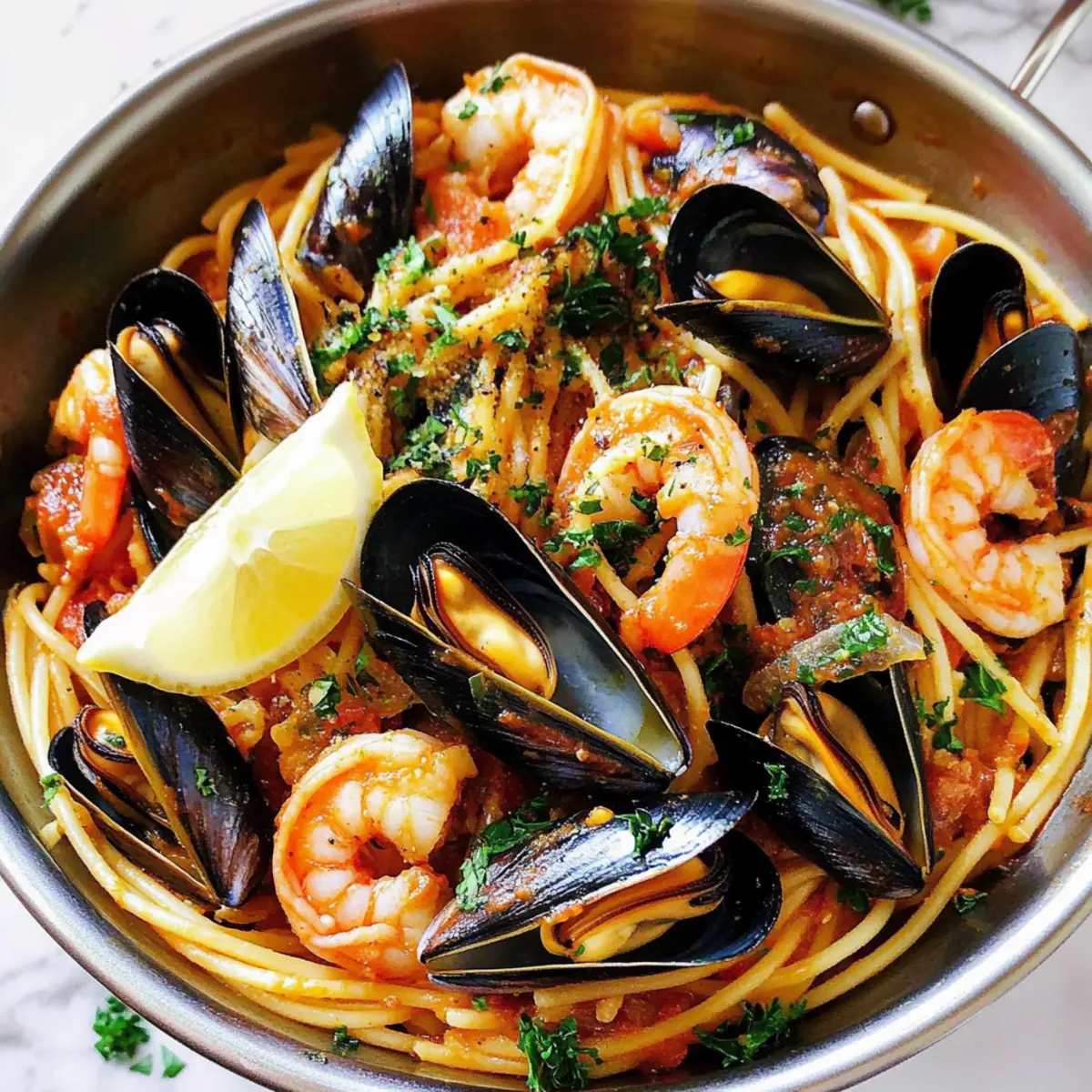 Shrimp and Mussels Pasta: A Quick Seafood Delight