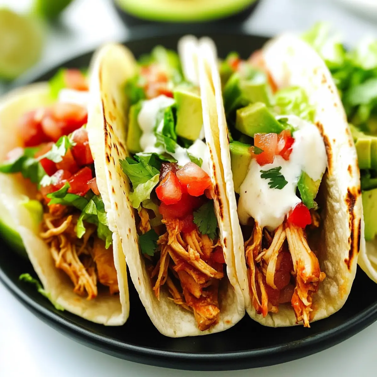 Mouthwatering Shredded Chicken Tacos for Quick Nights