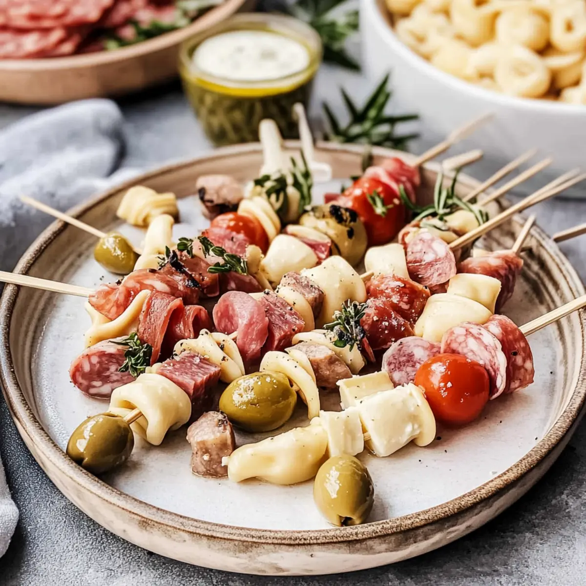 Savory Charcuterie Skewers Appetizers for Effortless Entertaining