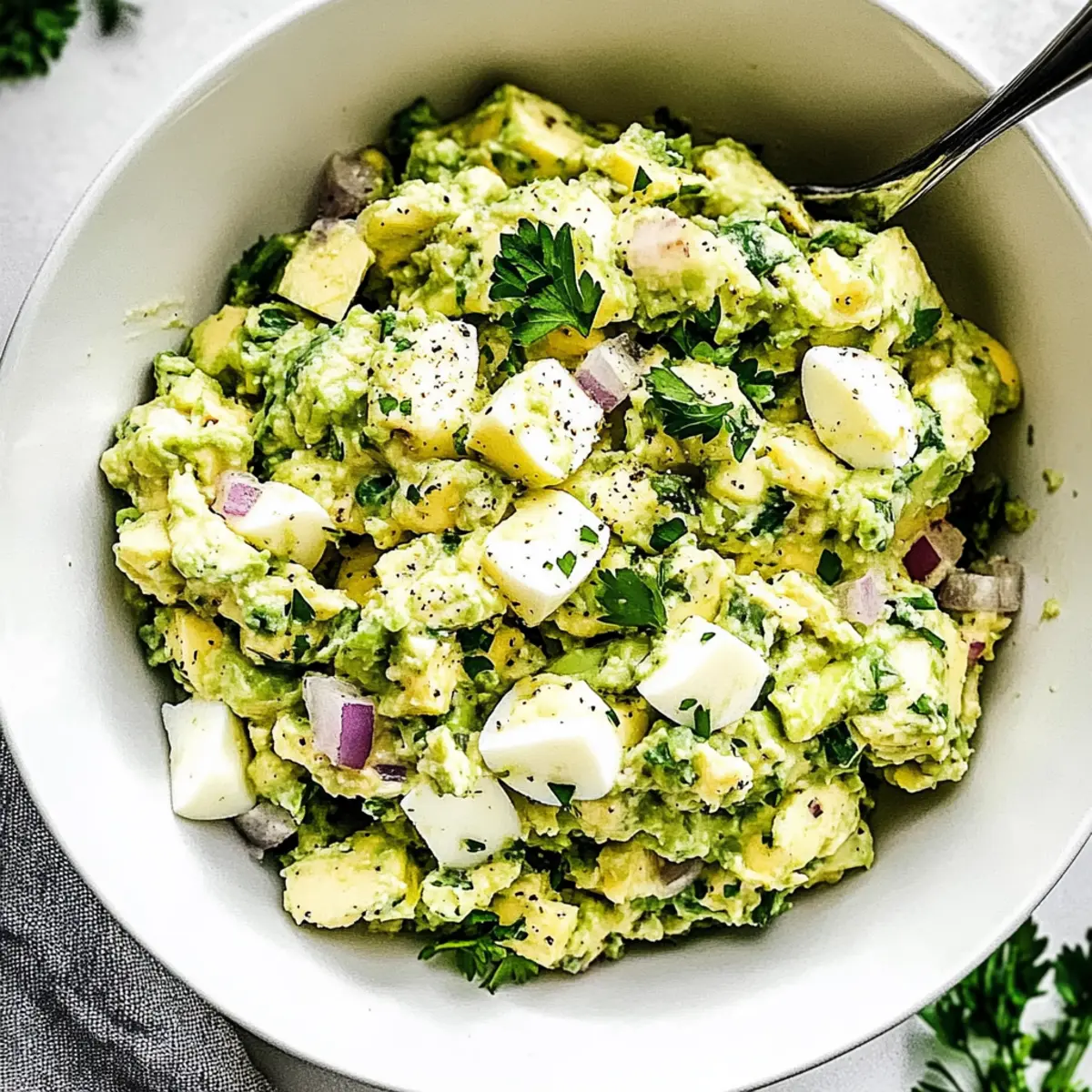 Avocado Egg Salad Bliss – Creamy, Healthy, and Delicious