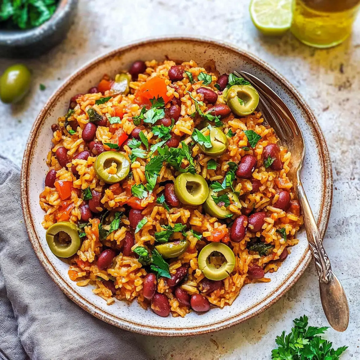 Savory Spanish Rice and Beans for Cozy Nights In