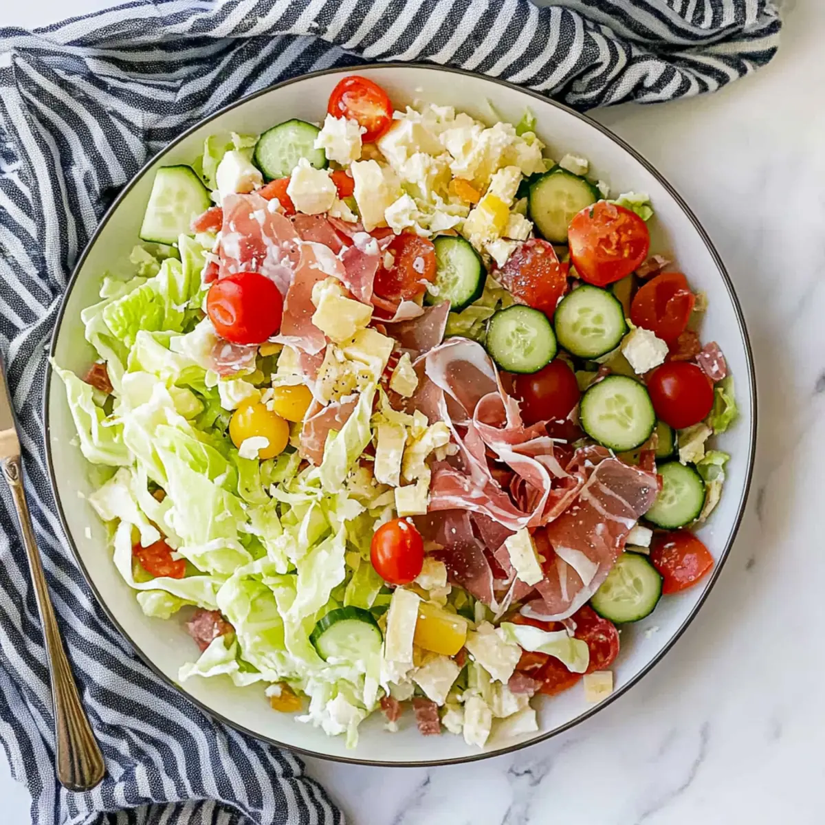 Italian Grinder Salad: Your New Favorite Summer Crunch
