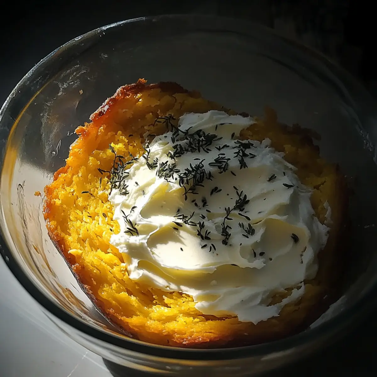 Delicious Cornbread with Salted Thyme Honey Butter Bliss