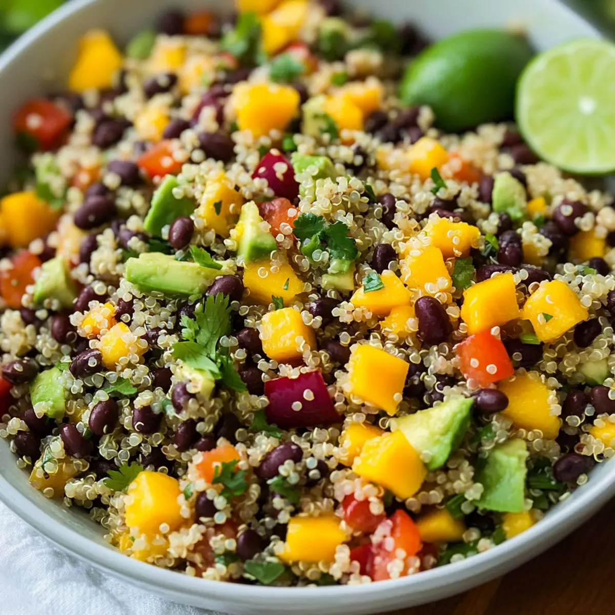 Quinoa Black Bean Salad: A Fresh and Flavorful Delight