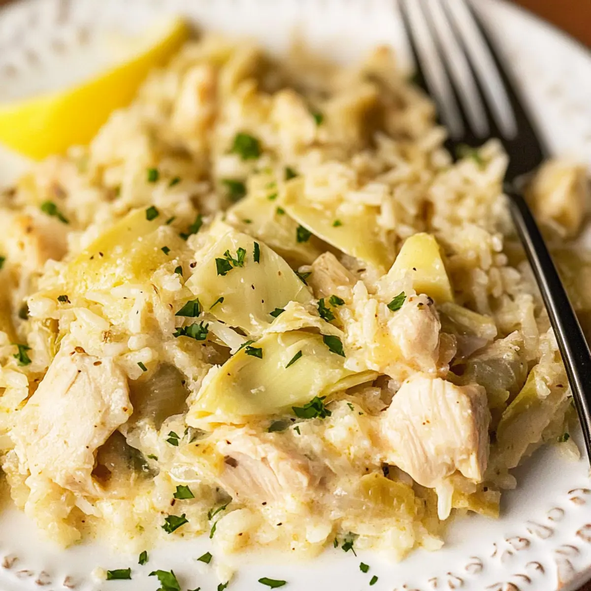 Creamy Chicken Artichoke Casserole for Cozy Family Nights