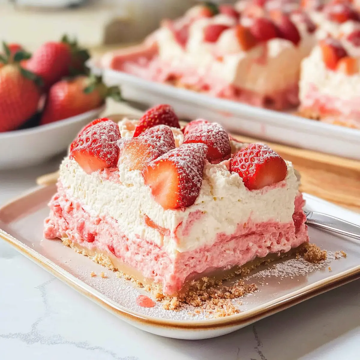 Delicious Strawberry Lasagna: A No-Bake Dream Dessert