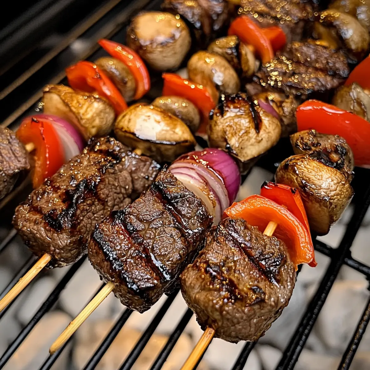 Succulent Grilled Steak Kabobs with Easy Marinade Bliss