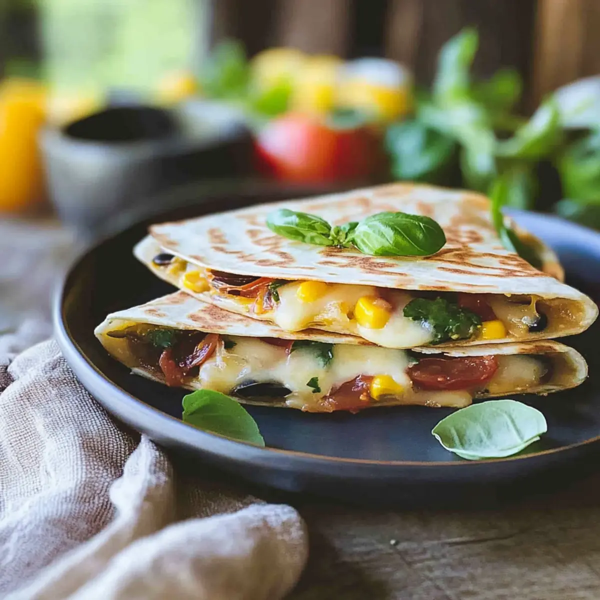 Savor Summer with a Delicious Harvest Cheddar Quesadilla