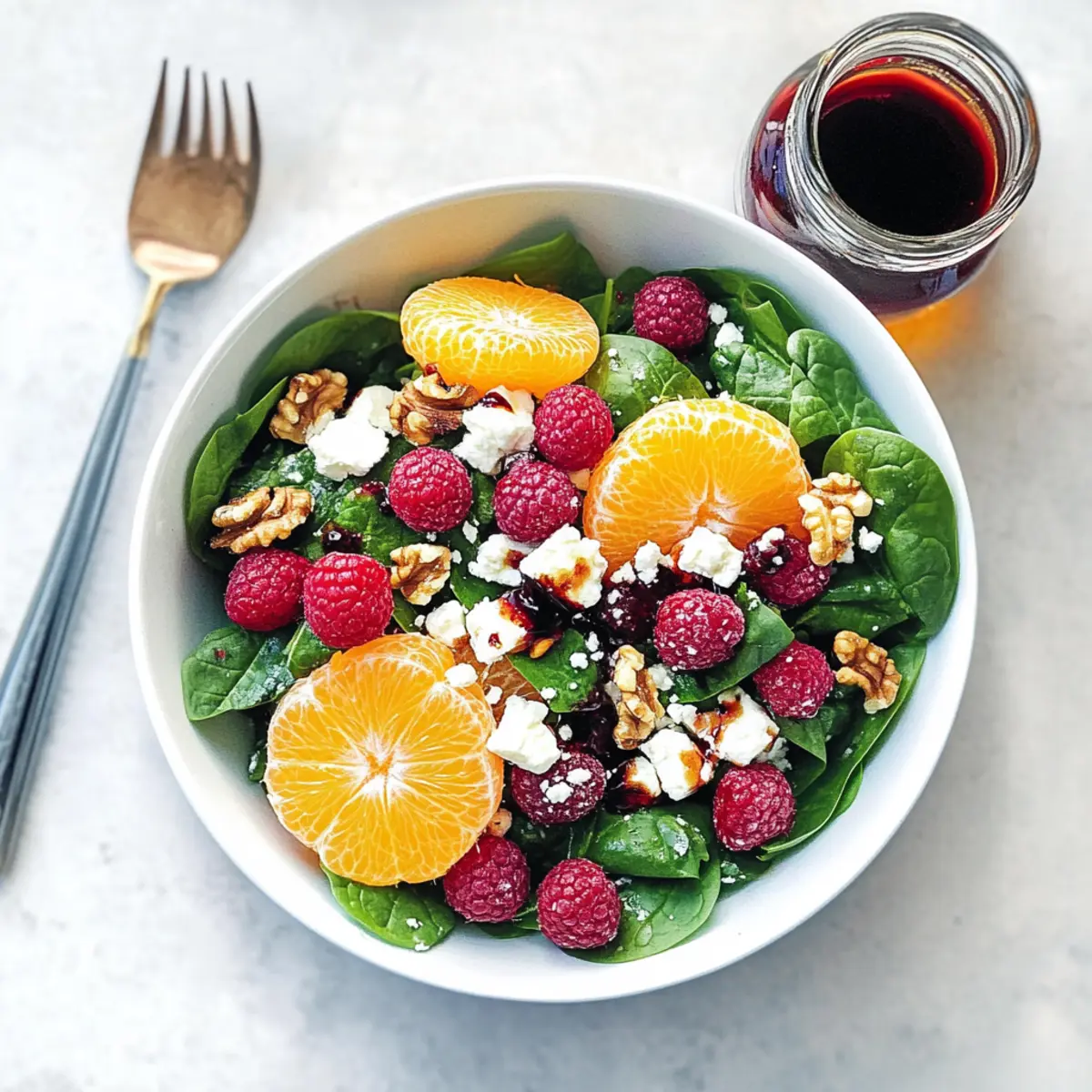 Berry Orange Spinach Salad: Refreshing Twist for Summer
