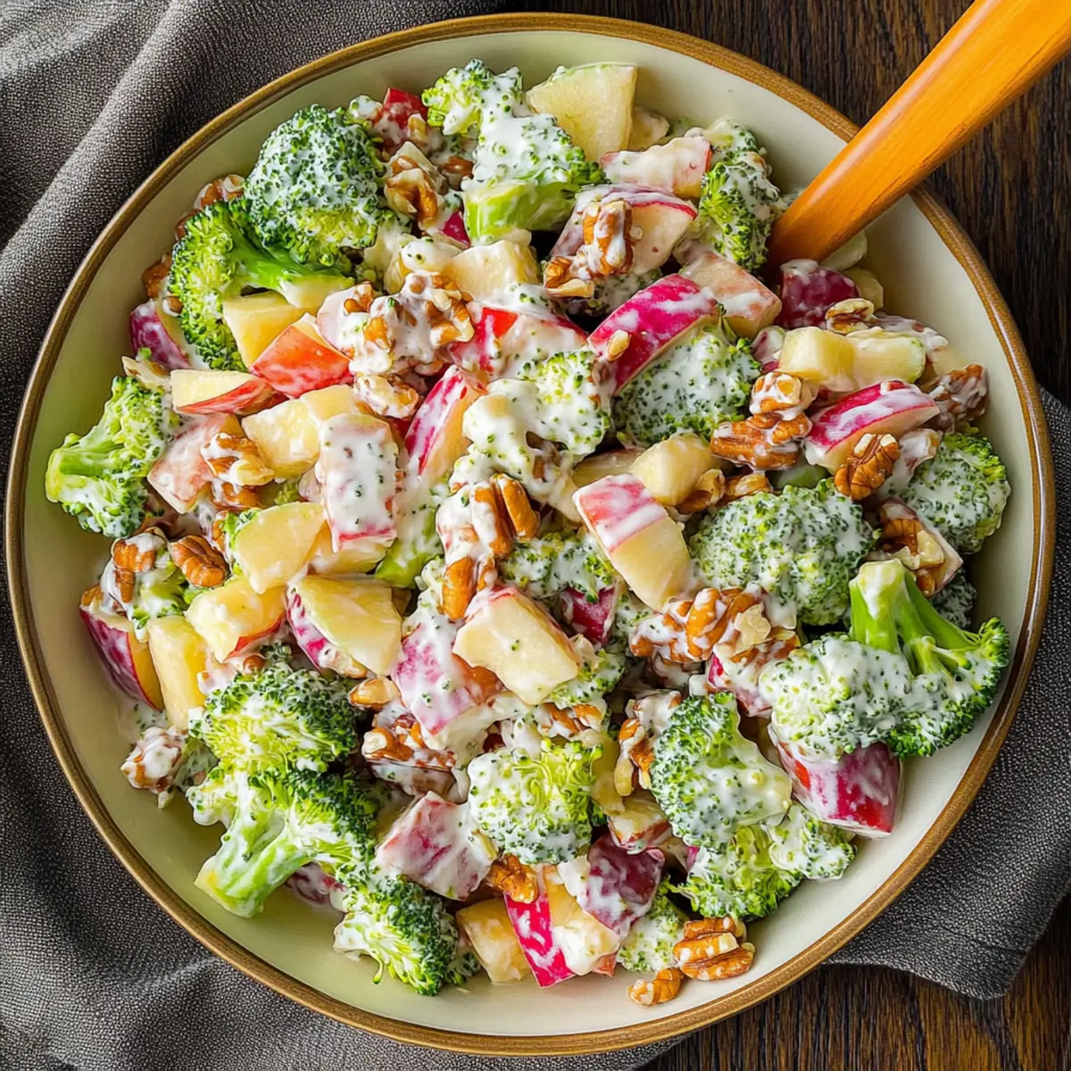 Broccoli Apple Salad: Crunchy, Creamy, and Oh-So-Healthy!