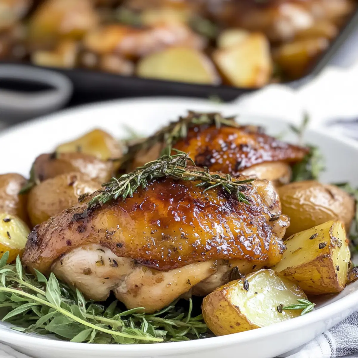 Savory Rosemary and Thyme Chicken Thighs for Easy Dinners